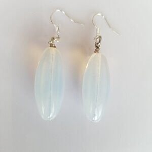 Glass Earrings Brand New
